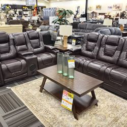2pc Power Living Room Set 