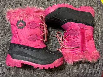 Nova Mountain Kids Pink Snow Boots