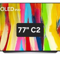 77" OLED 4K SMART TV C2 ACCESSORIES INCLUDED 