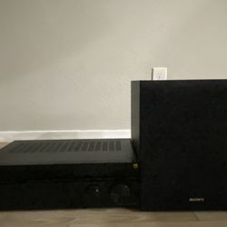 Sony Home Theater Receiver / 10 Inch Subwoofer