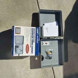 Sprinkler Timer Cabinet 