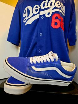 Vans Shoes Dodger Blue Color