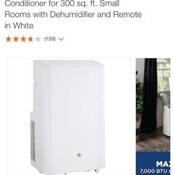 7,000 BTU 3-in-1 Portable Air Conditioner 