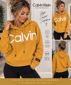 Calvin Klein Performance Cropped Hoodie