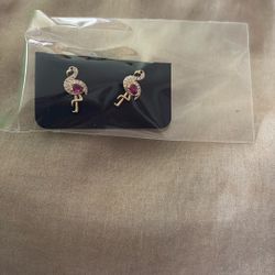 Flamingo Earrings 