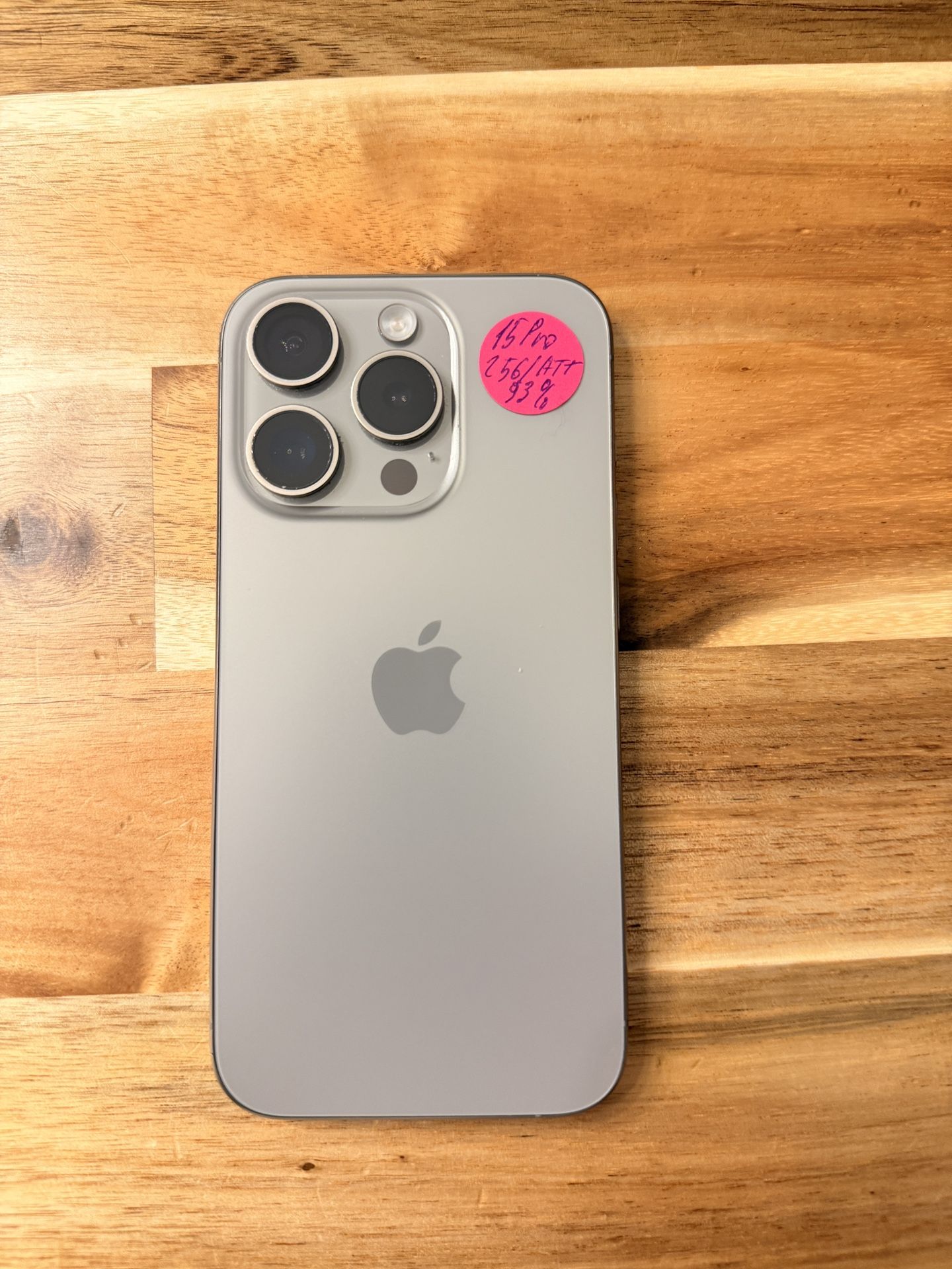 iPhone 15 Pro 256GB ATT / Cricket Only ✅Price Firm✅