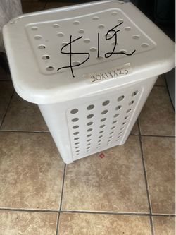 Excellent condition, laundry hamper, and full queen bed sets