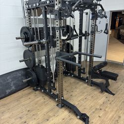 3 In 1 Squat Rack, Functional Trainer, Smith Machine FREE DELIVERY