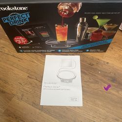 Brookstone Perfect drink APP CONTROLLED BARTENDING