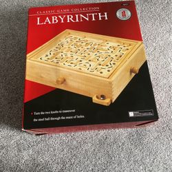 Labyrinth Wood Wooden Board Game
