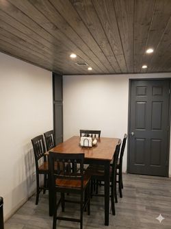 All Wood Dining Table