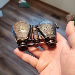 Antique Brass Binoculars
