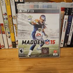 EA Sports  Madden 2015 NFL Football Game Playstation 3 Ps3