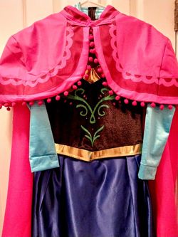Adult Size Anna Long Pink Cloak 