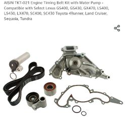 Toyota 4.7 Water Pump Kit
