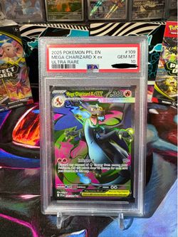 Mega Charizard X EX #109 PSA 10