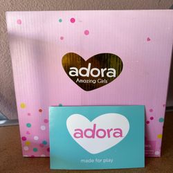 Adora Amazing Girls paint table set in Box