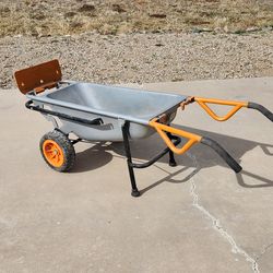 Wheelbarrow dolly combo