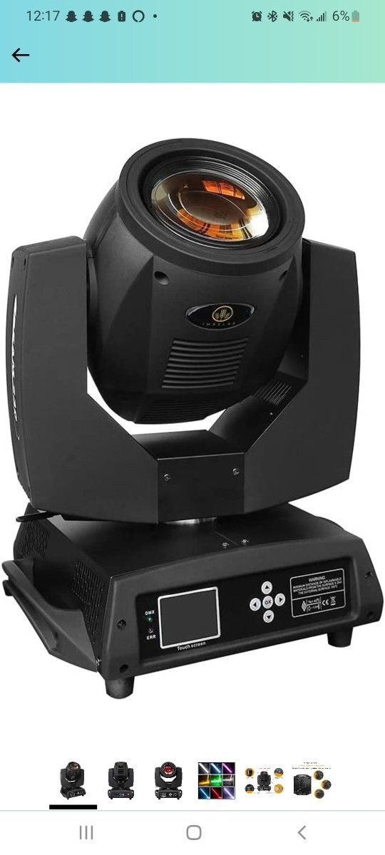 Imrelax Stage Light Model No DMX 512
