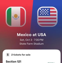 Mexico Vs Us Tickets
