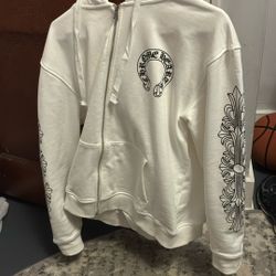 chrome hearts zip up 
