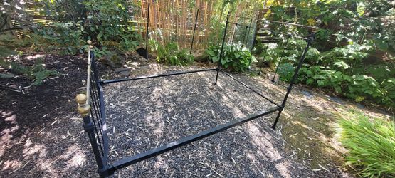 Antique Double bed frame