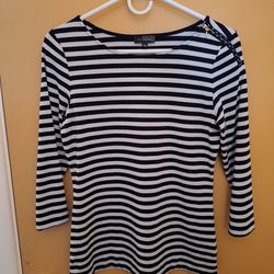 The Limited Striped Casual Top Size Small 