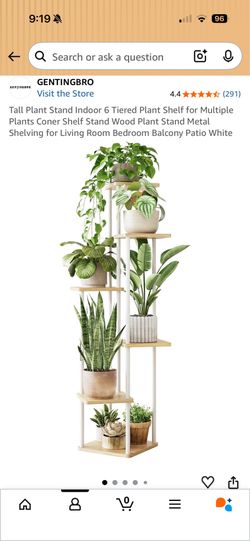 6-tier plant stand