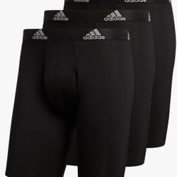 adidas Men's Performance Long Boxer Brief Underwear (3-Pack)

