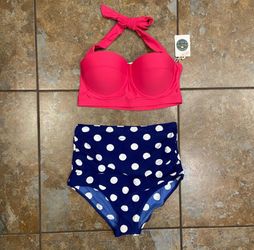NWT Cherry Cat XL Bikini 