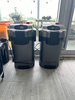 2 Marine land Canister Filters & 2 Marine land HOB Filters. 