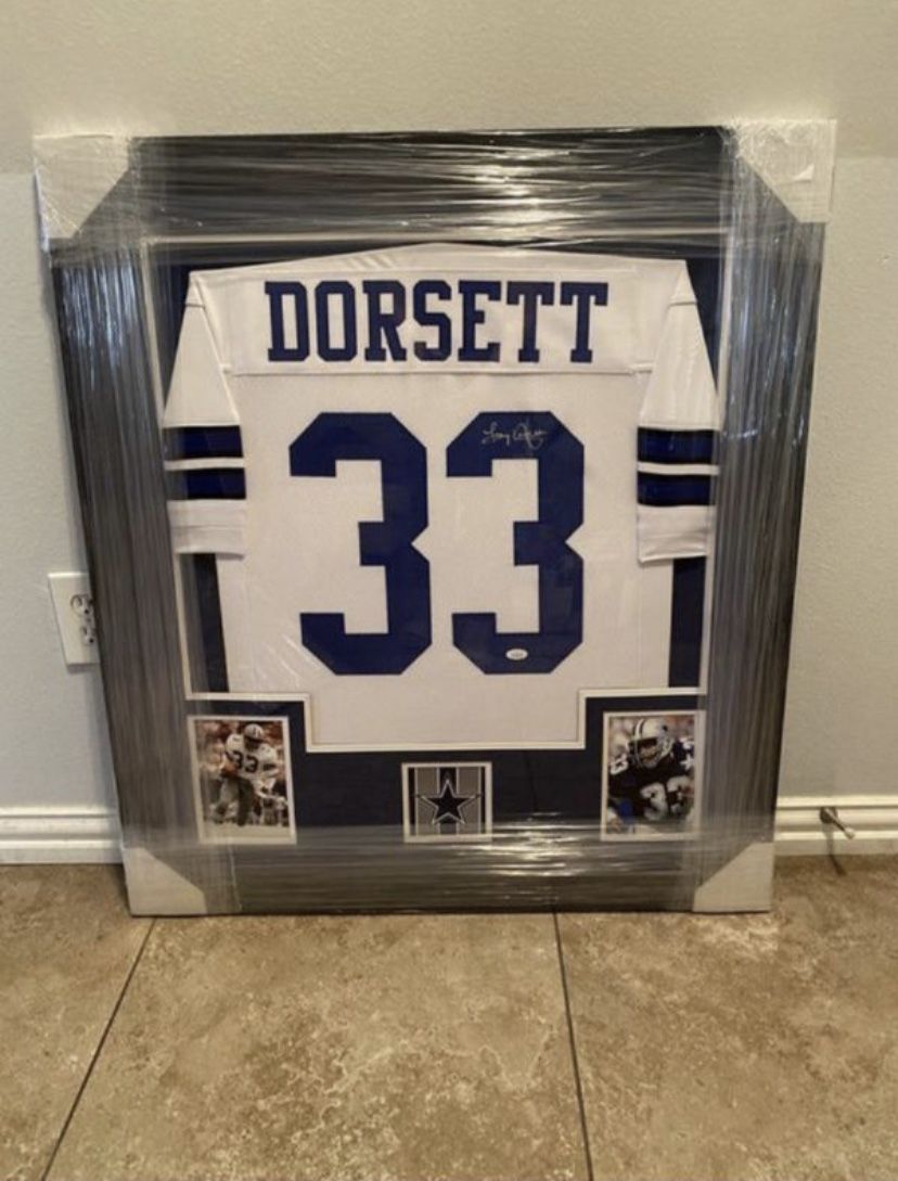 Cowboys Hall of Fame Running Back Tony Dorsett Auto