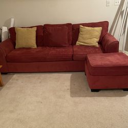 Brick Red color Sofa For Pick Up