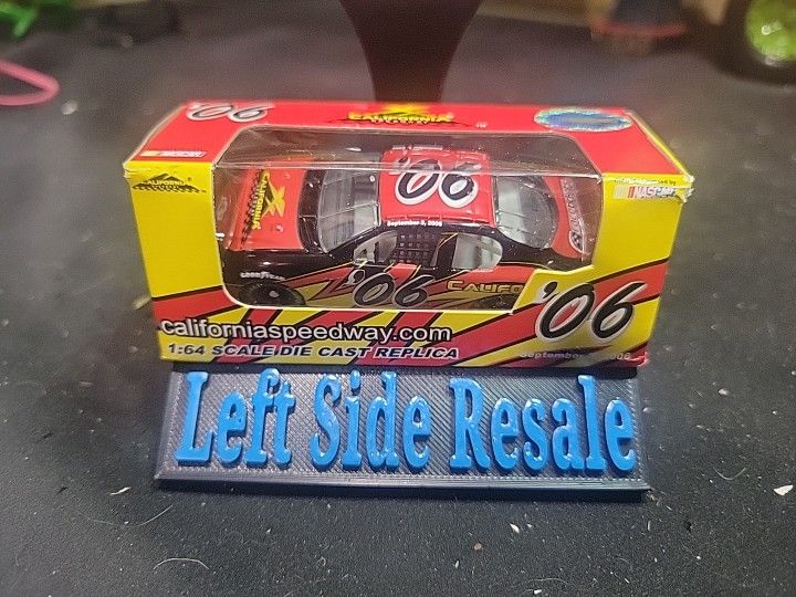 NASCAR September 3rd 2006 California Motor Speedway #06 1:64 Scale Diecast