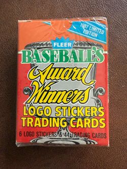 1987 Fleer Award Winners Sealed Box Set of 44 cards  ( Mattingly, Ripken, etc)