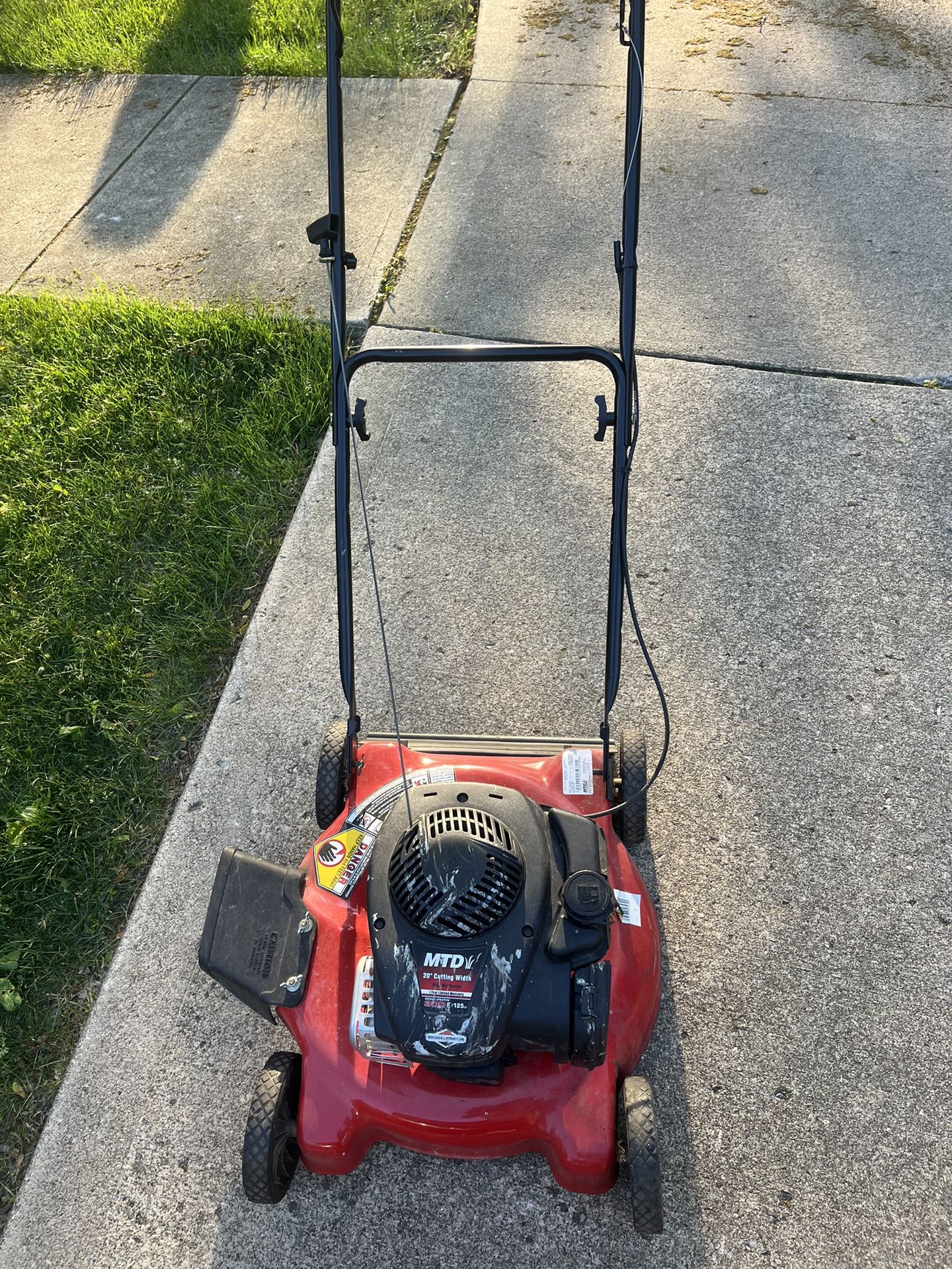 Mtd Push Lawn Mower
