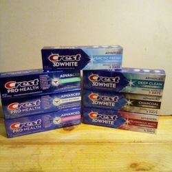 Crest 3D White 3.3 oz. Or Crest Advanced ProHealth Toothpaste 5.1 Oz $3 Each