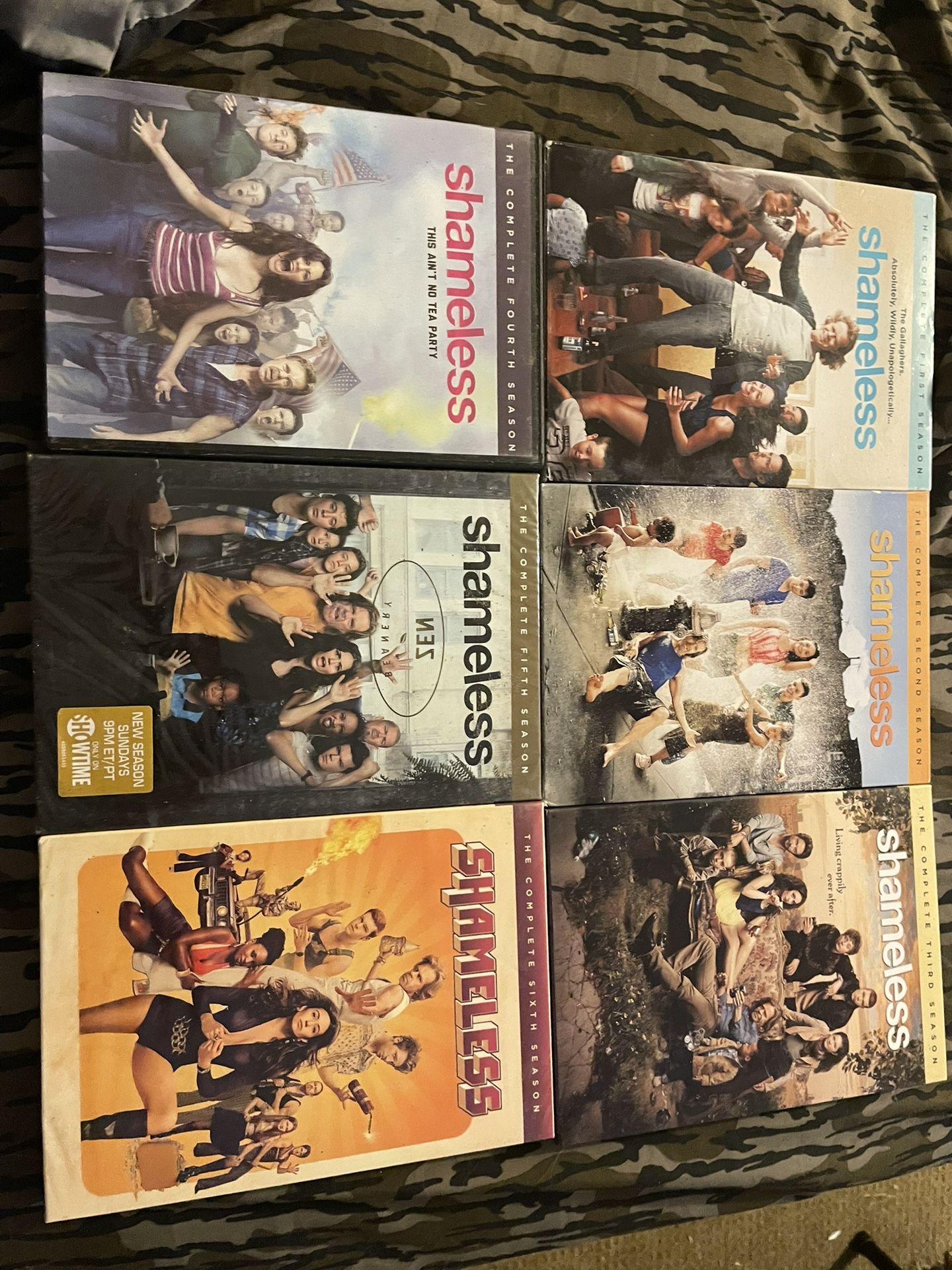 Shameless Series 1-6