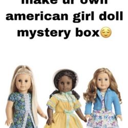 AMERICAN GIRL DOLL MYSTERY BOX !!