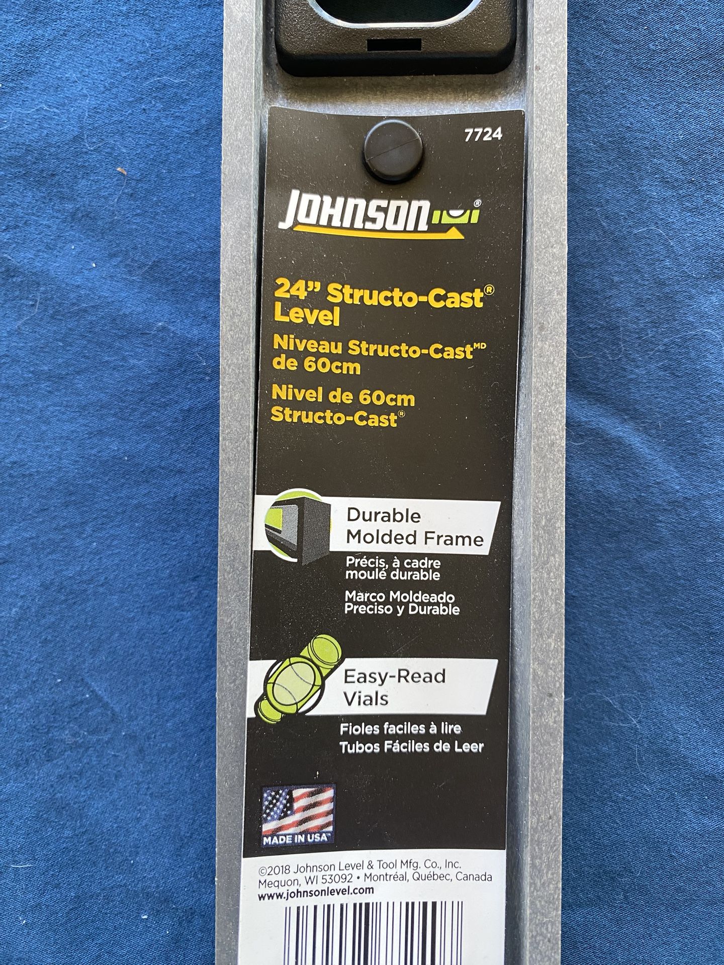 JOHNSON 24” Structural-Cast Level