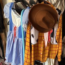 Little Bo Peep  size Large Woody size large and cowboy hat