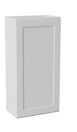 White Shaker cabinet