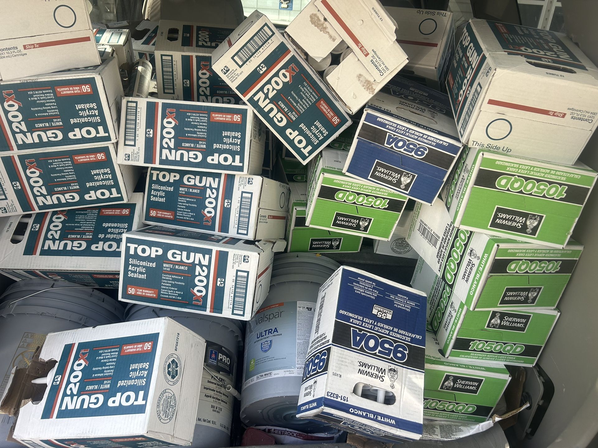 Caulking interior y exterior 