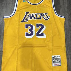 Magic Johnson Lakers Jersey