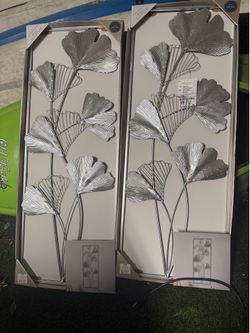 Metal Silver Wall Art