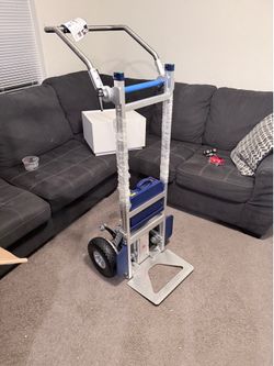 Electric stair climbing hand