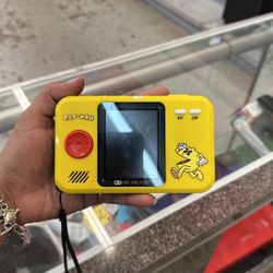 Small Hand Held PAC Man Game 