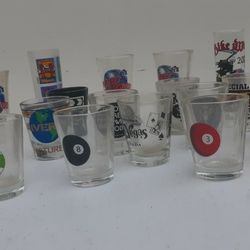 Shot glasses and Flasks 