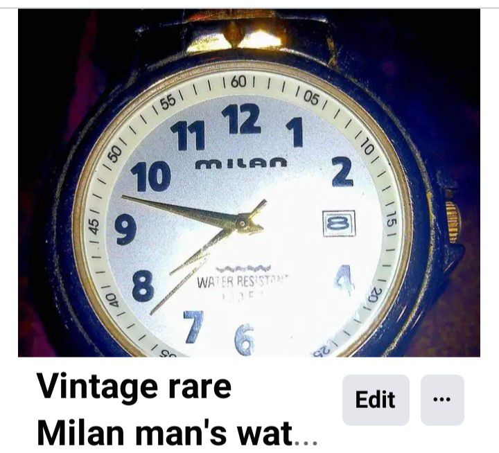 Vintage Milan Men's Wrist Watch