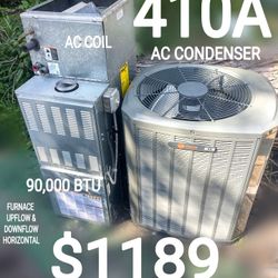 AC Air Conditioner 410a Coil Condenser Furnace 